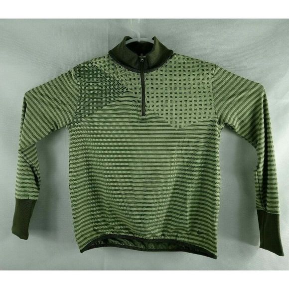 Nike CK5860-222 Women's Sz Small Green Dri Fit UV Ace 1/4 Zip Golf Pullover $110 - Picture 6 of 6
